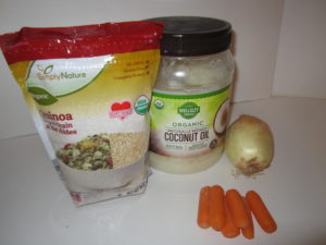 Quinoa Pilaf Ingredients