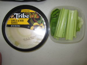 Tribe Hummus with Celery