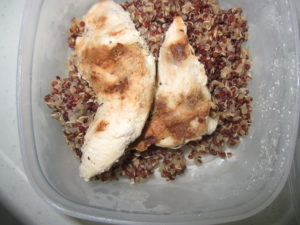 Grilled Chicken Breast and Quiona