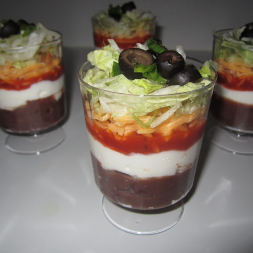 Mexican-Seven-Layer-Dip-Cups